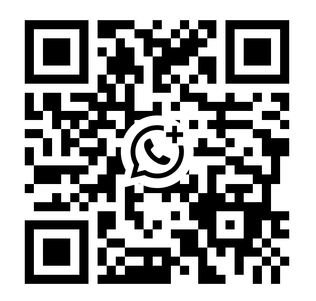 QR code linking to Mr Chris Schulz's practice WhatsApp chat